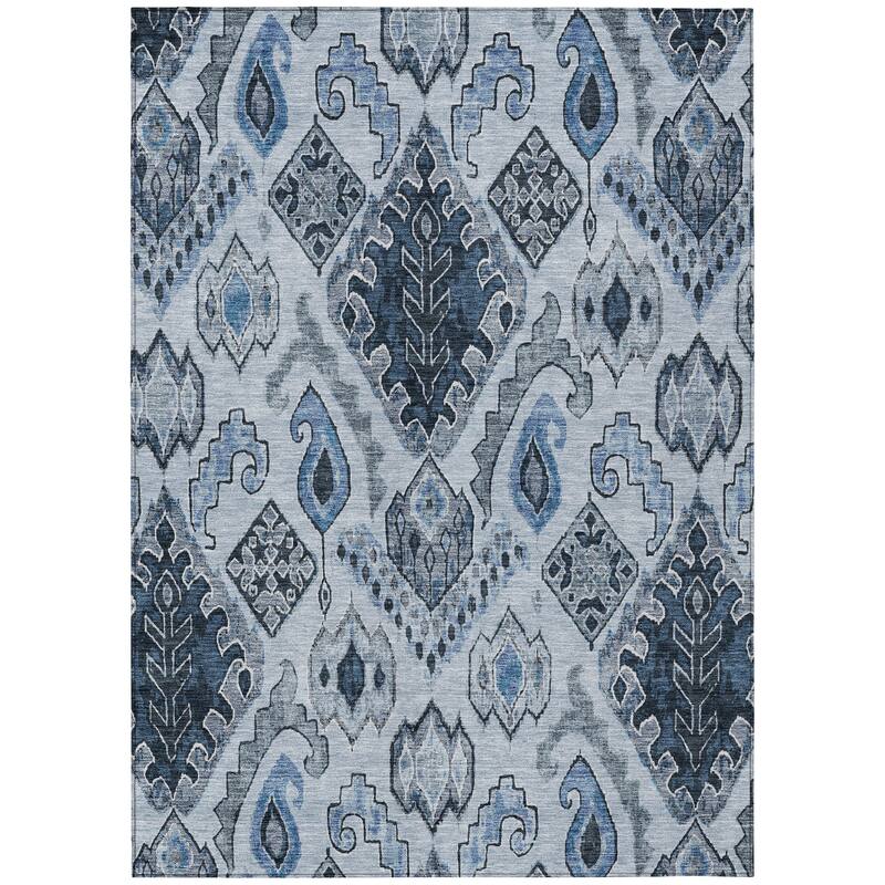 Machine Washable Indoor/ Outdoor Chantille Global Boho Rug