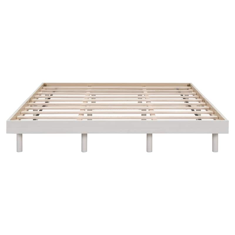Modern Design Queen Floating Platform Bed Frame