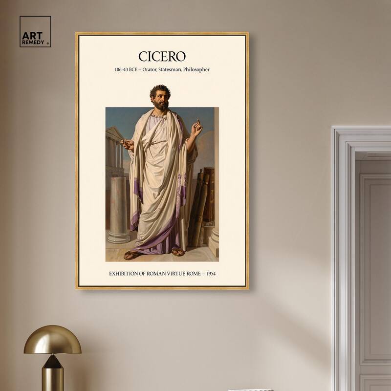Visual Representation of Cicero Canvas by Art Remedy