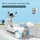 preview thumbnail 4 of 14, 12V Kids Ride On Motorcycle with Bluetooth Music, EVA Wheels, and Shock Absorption - Perfect for Outdoors