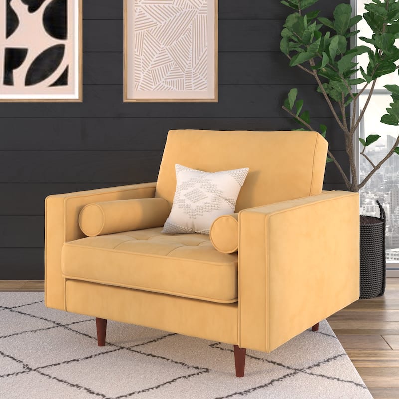 Bloomfield Performance Velvet Arm Chair