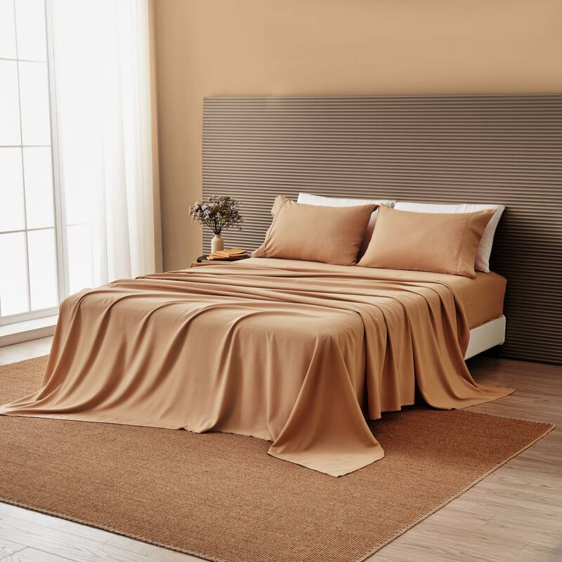 Linery & Co. Ultra Soft Microfiber and Rayon from Bamboo Bed Sheet Set