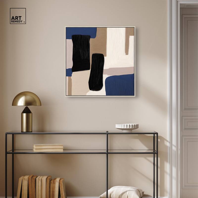 Blue Quietude I Canvas by Art Remedy
