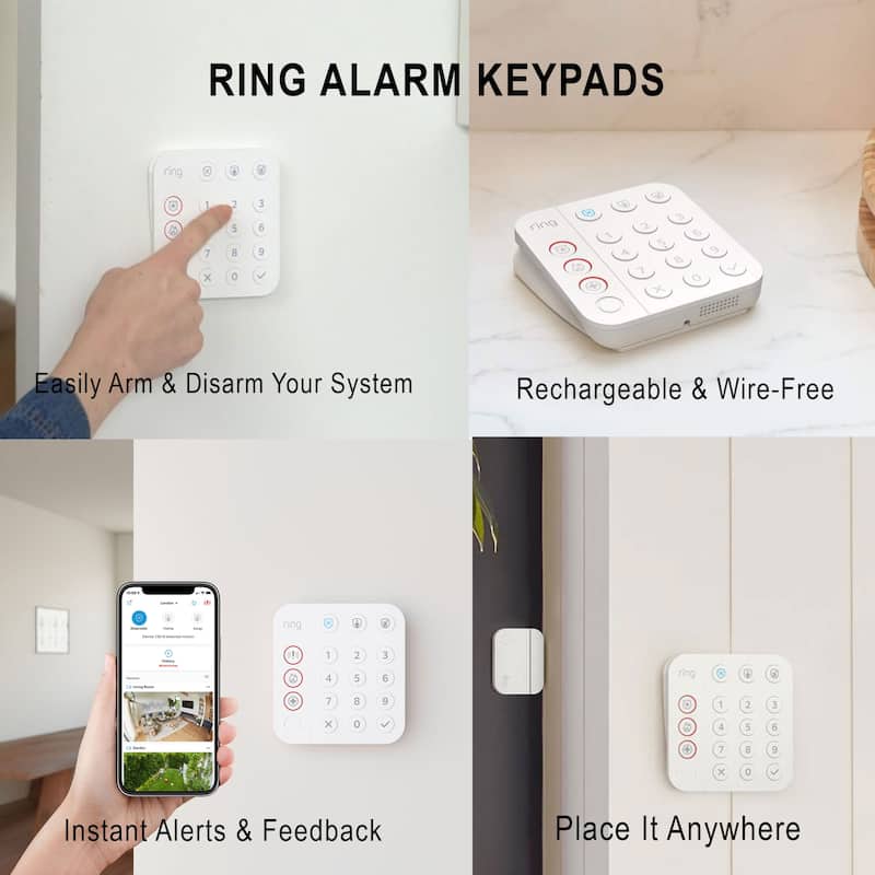 Ring Alarm Keypad (2nd Gen) White