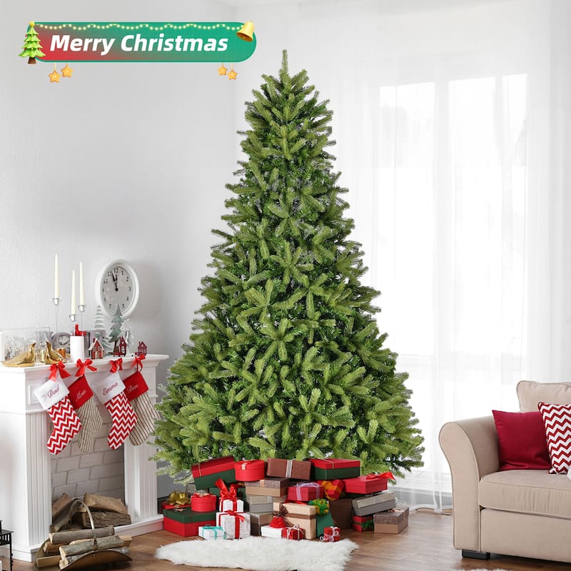 GDFStudio - Olivia Guide to a Grand 9ft Christmas Tree - Green