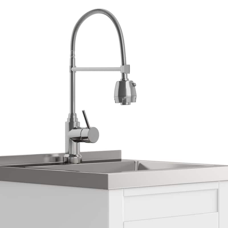 WYNDENHALL Hartland Utility Sink & Cabinet