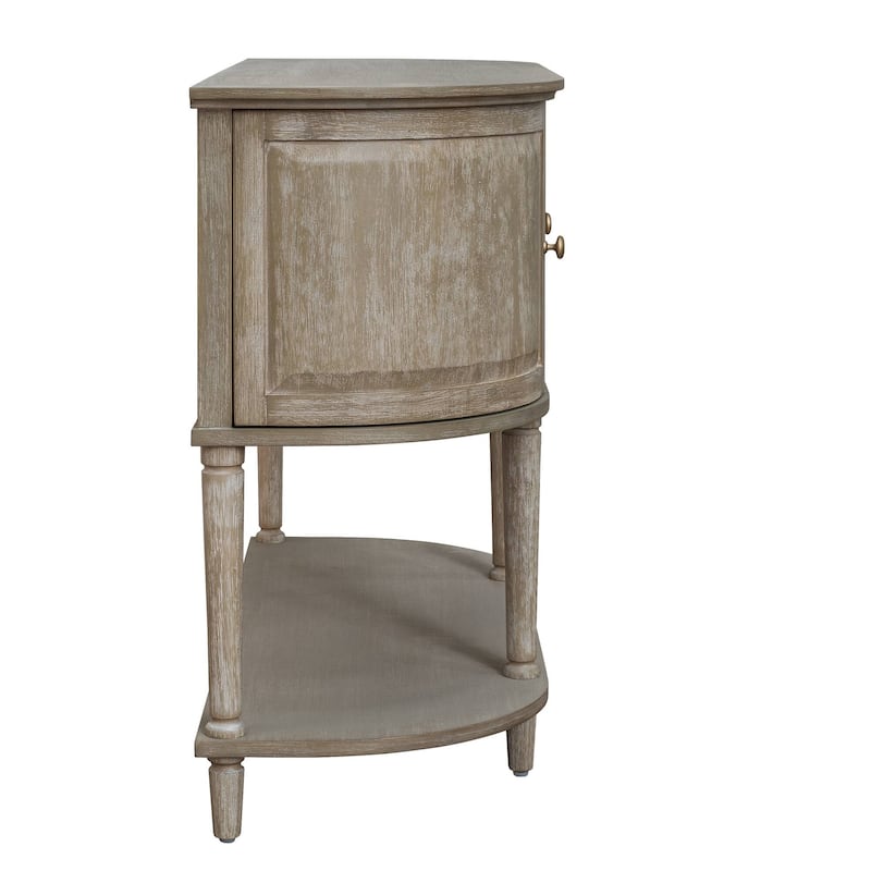 Martha Stewart Bedford Ayanna Accent Cabinet with Lower Shelf