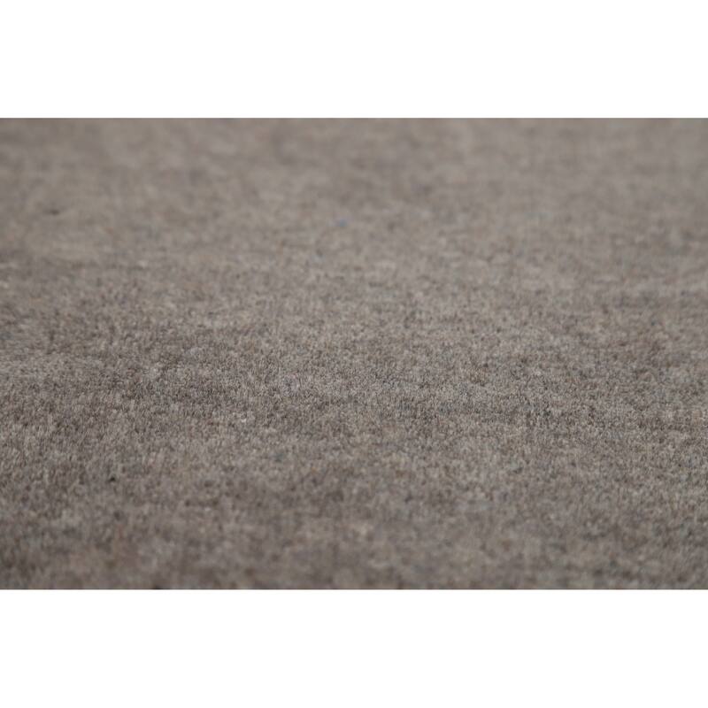 Hand Knotted Oriental 100% Wool Carpet Tribal Tribal Greys & Charcoal Gabbeh Area Rug - 10' 1'' X 8' 3''