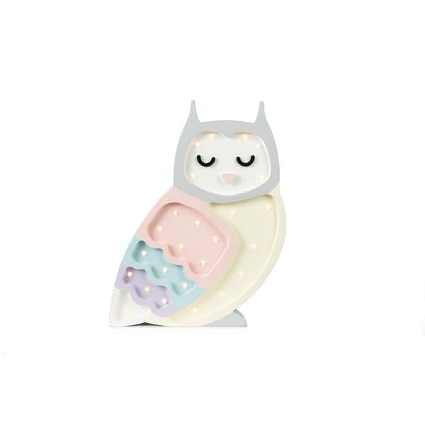 slide 2 of 4, Little Lights Owl Lamp