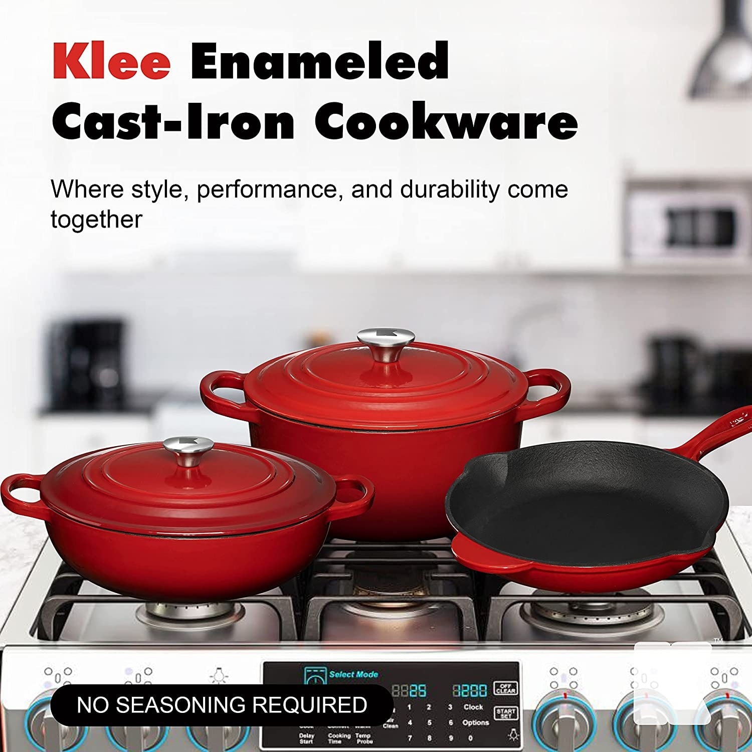 Basque Enameled Cast Iron Cookware Set
