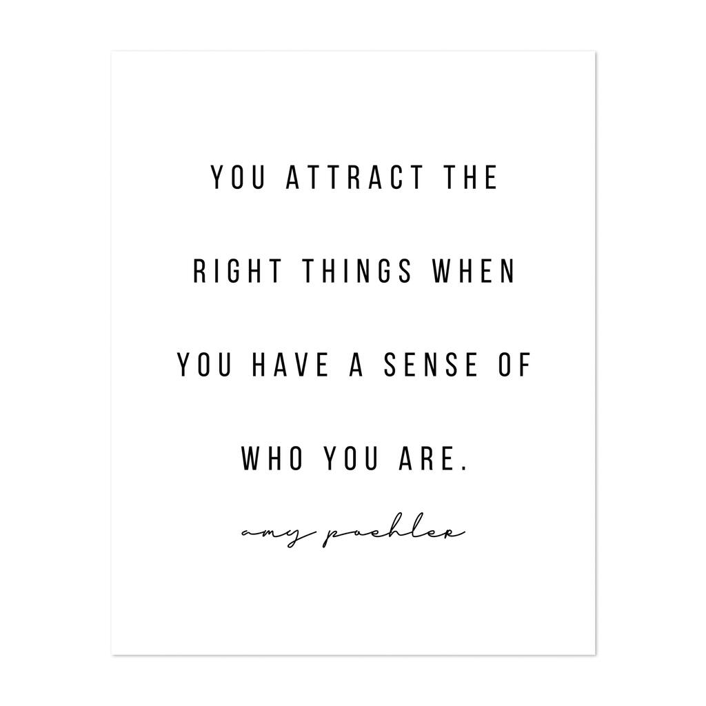Typography Amy Poehler Black White Quotes Sayings Art Print/Poster