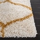 preview thumbnail 150 of 164, SAFAVIEH Hudson Shag Ogee Trellis 2-inch Thick Area Rug