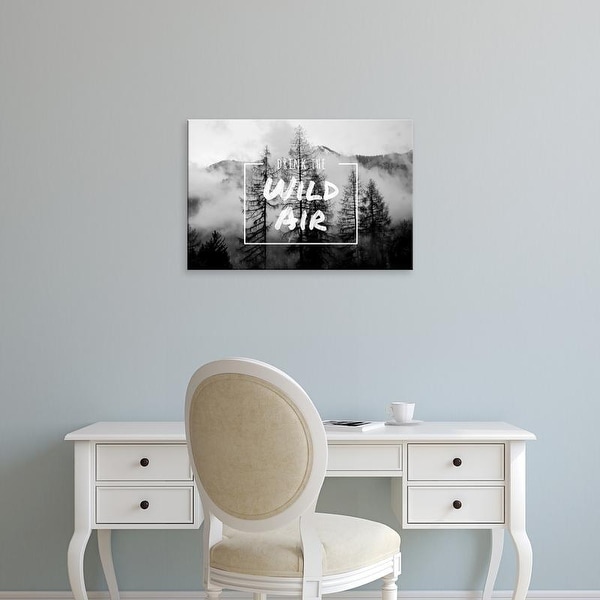 Easy Art Prints 'Drink the Wild Air' Premium Canvas Art