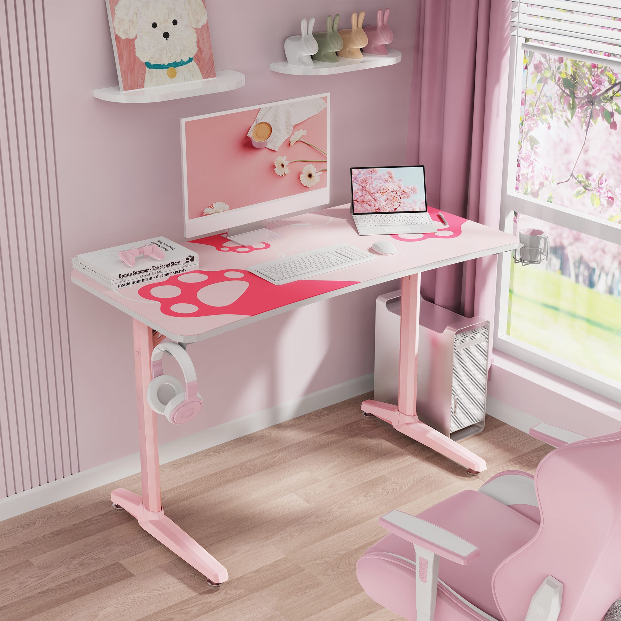 Eureka pink desk discount
