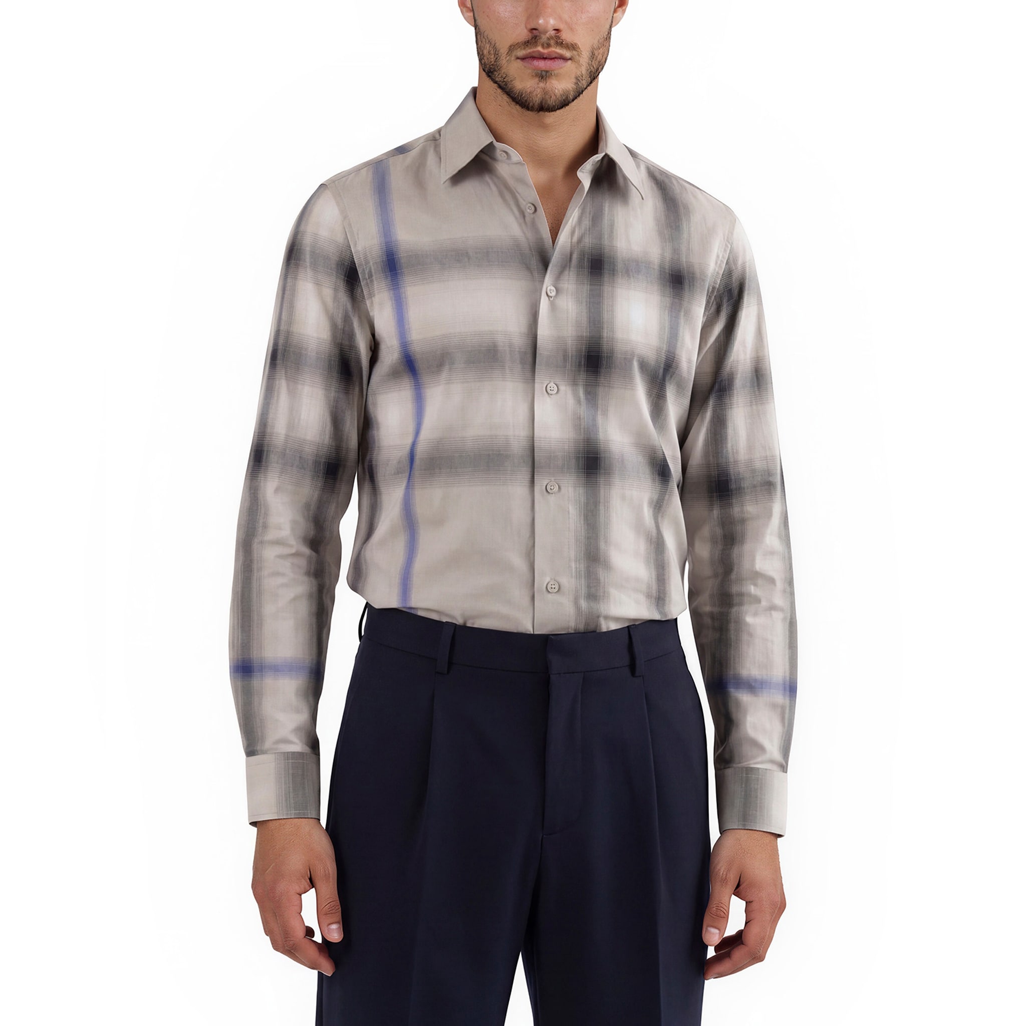 Burberry Men's Claverdon Check Shirt
