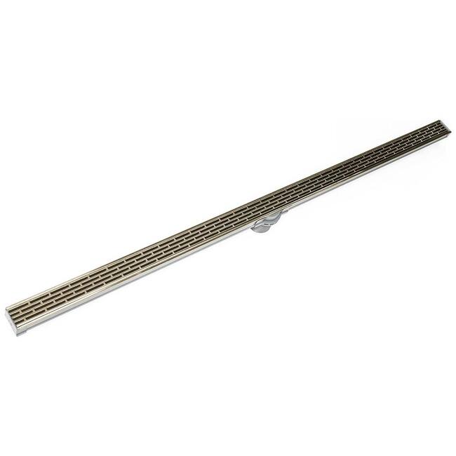 Infinity Drain S-LT 3836 36" Site Sizable Stainless Steel Low Profile - Satin Champagne