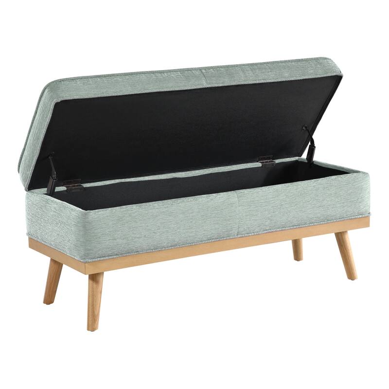 Carson Carrington Sastamala Mid-century Storage Bench