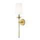 preview thumbnail 2 of 3, Z-Lite 807-1S-WH Emily 26" Tall Wall Sconce