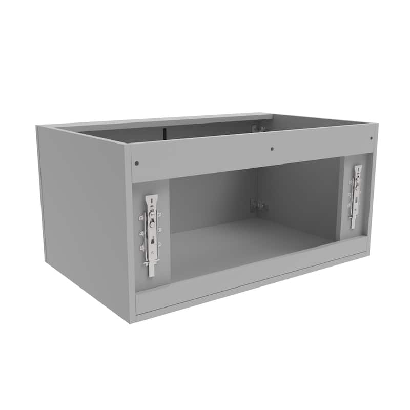 Alpine 30" Wall Mounted Bathroom Vanity (Base Only)