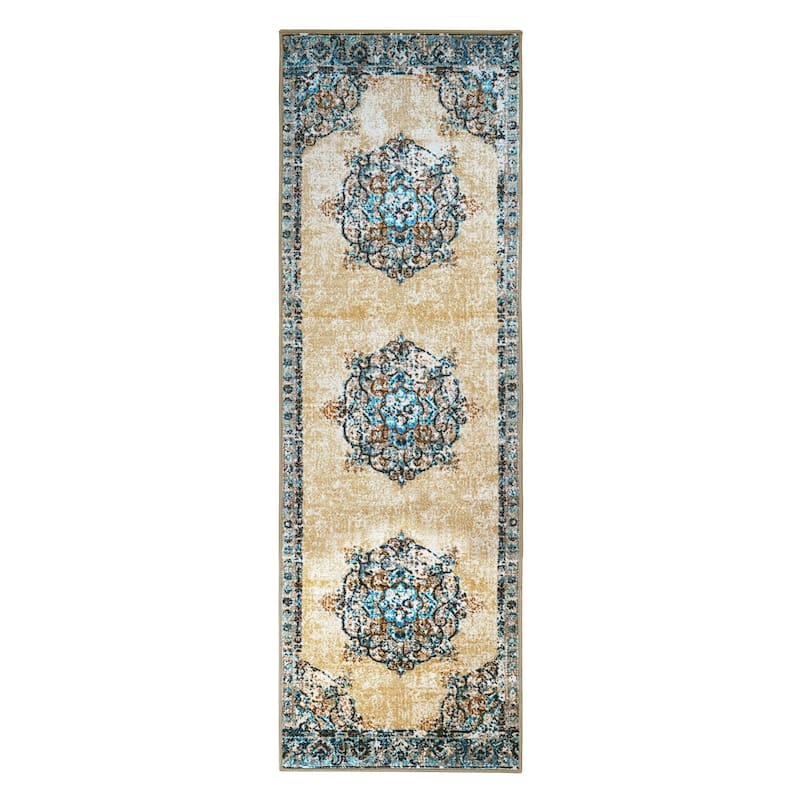 Superior Alsten Printed Non-Slip Indoor Area Rug