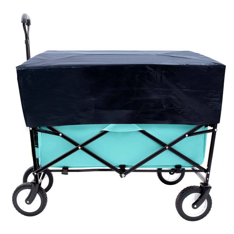 3.1 cu ft. Steel Foldable Wagon Cart with strapping system