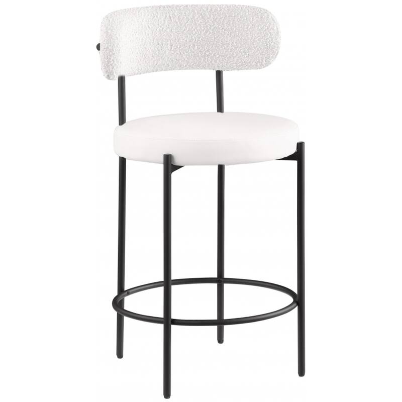 Federica Boucle Stool