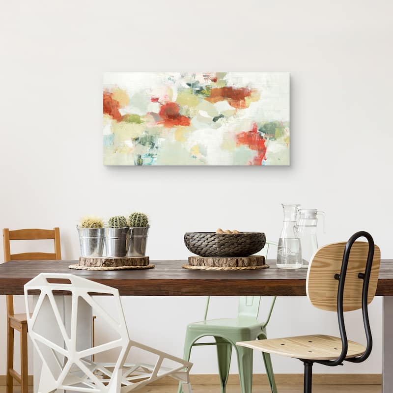 Back to Warm Canvas Art Print