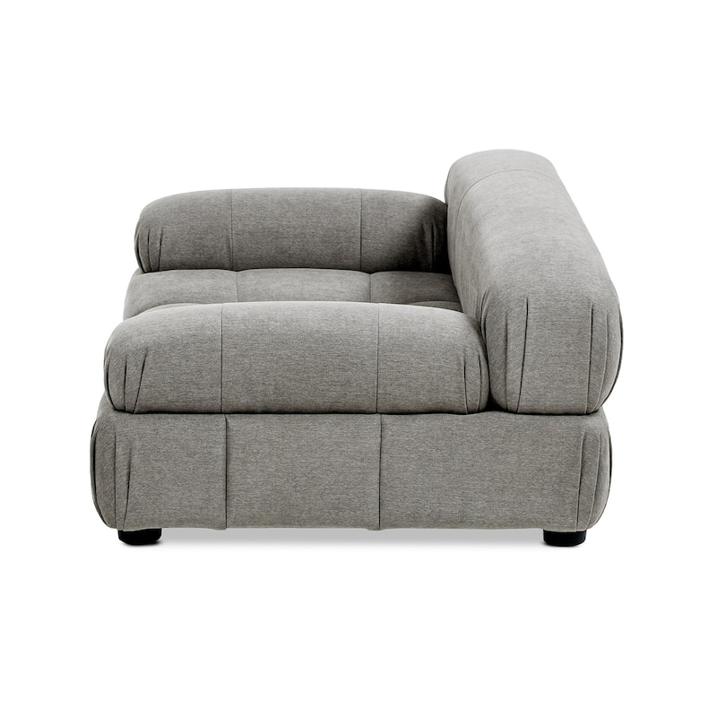 Jennifer Taylor Home Marcel Upholstered Modern Pet Bed, Small to Medium Dog or Cat