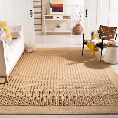 SAFAVIEH, Palm Beach Pearly Modern Sisal Rug