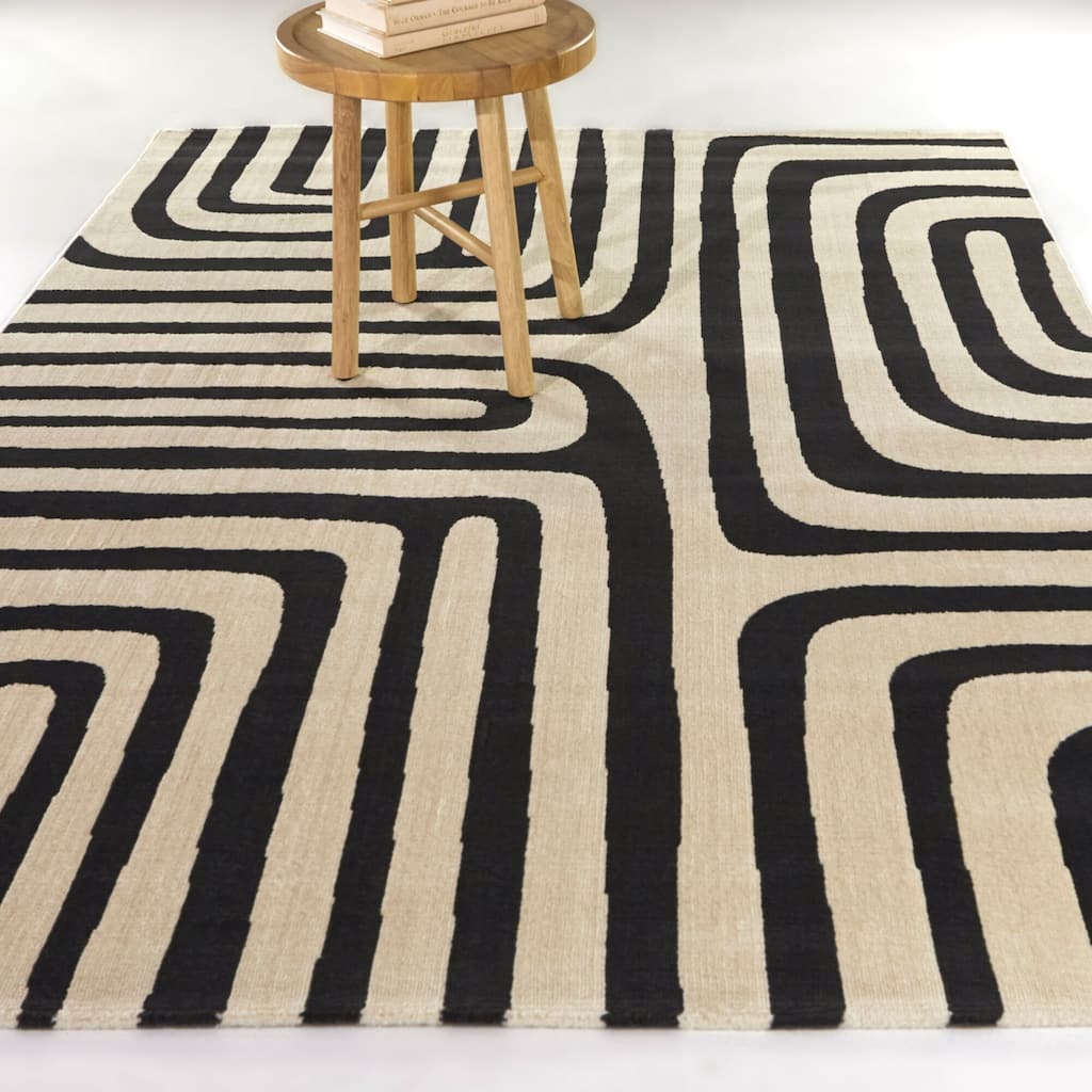 Calzoum Abstract Modern Area Rug