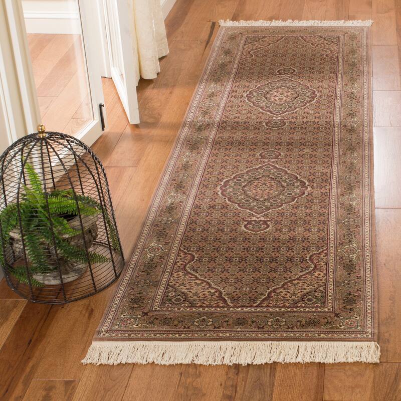 SAFAVIEH Hand-knotted Arbereshe Herati Multi Wool/ Silk Rug
