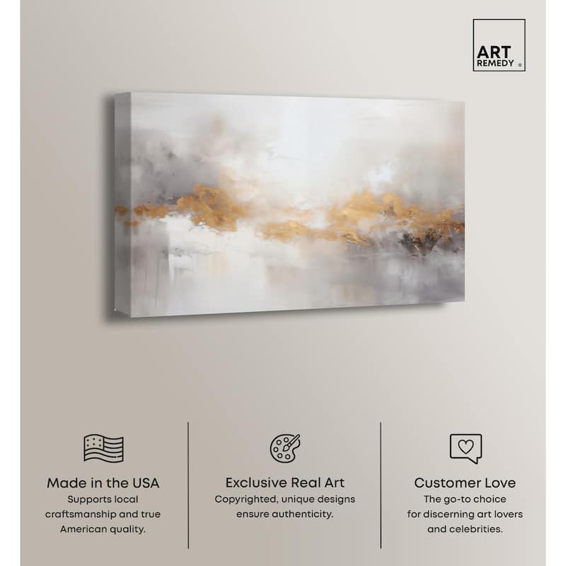 Golden Hour III Canvas by Art Remedy, Gallery Wrapped