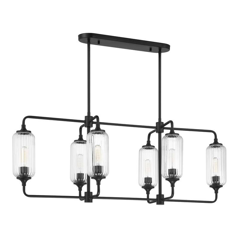 Savoy House 1-3026-6 Holton 6 Light 42" Wide Linear Chandelier