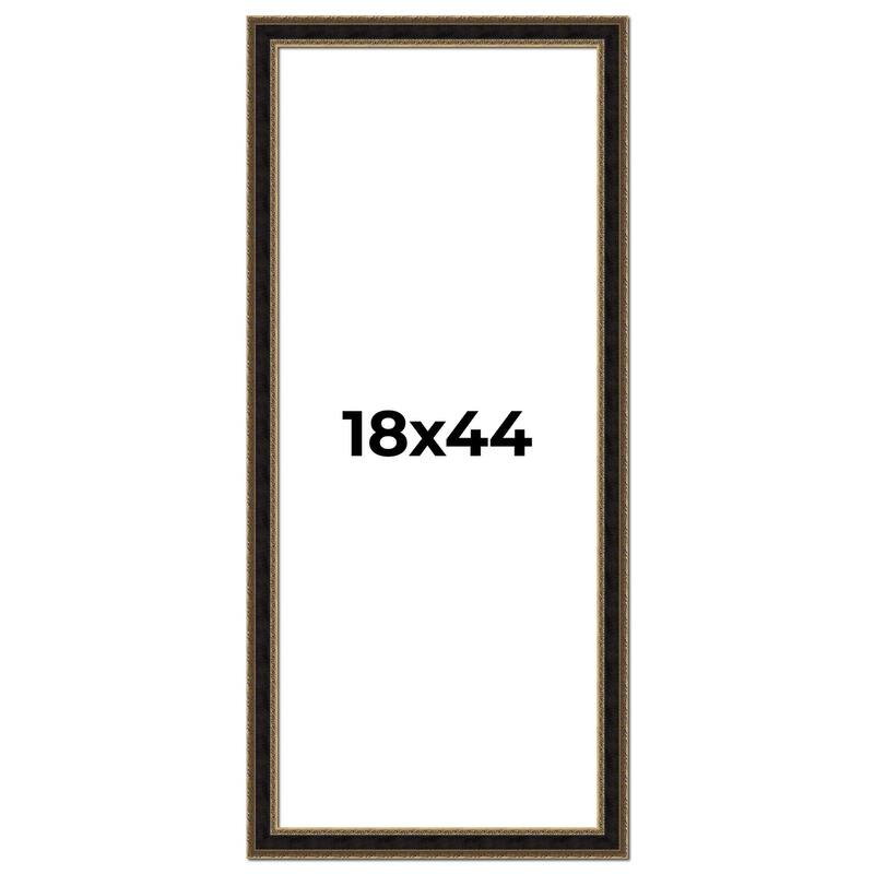 18x44 Frame Gold Antique Vintage Sold Wood Picture Frame | 1.75 Inch