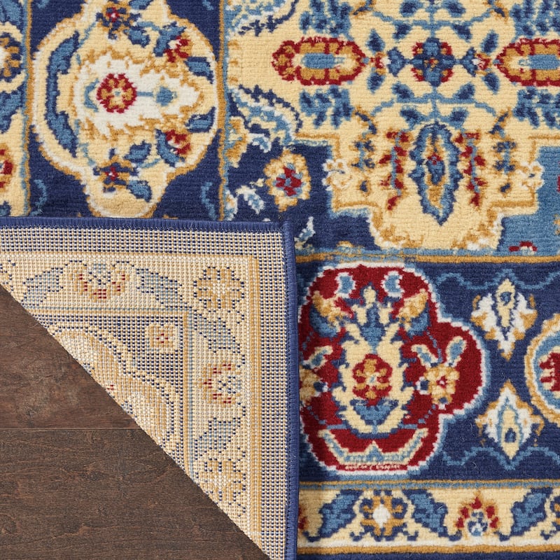 Nourison Grafix Vintage Boho Persian Border Area Rug