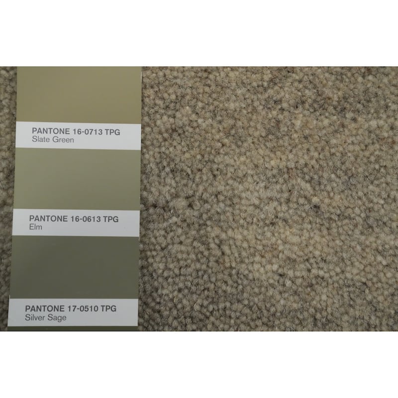 Hand Knotted Oriental 100% Wool Carpet Tribal Animal Pictorial Beige & Ivories Gabbeh Runner Rug - 4' 7'' X 2' 4''