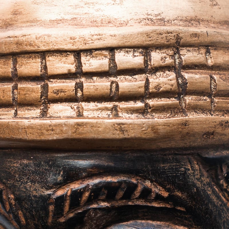 Novica Handmade Oman Hene African Wood Mask