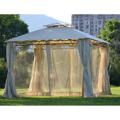Polyester Outdoor BBQ Gazebo Tent with UV Protection