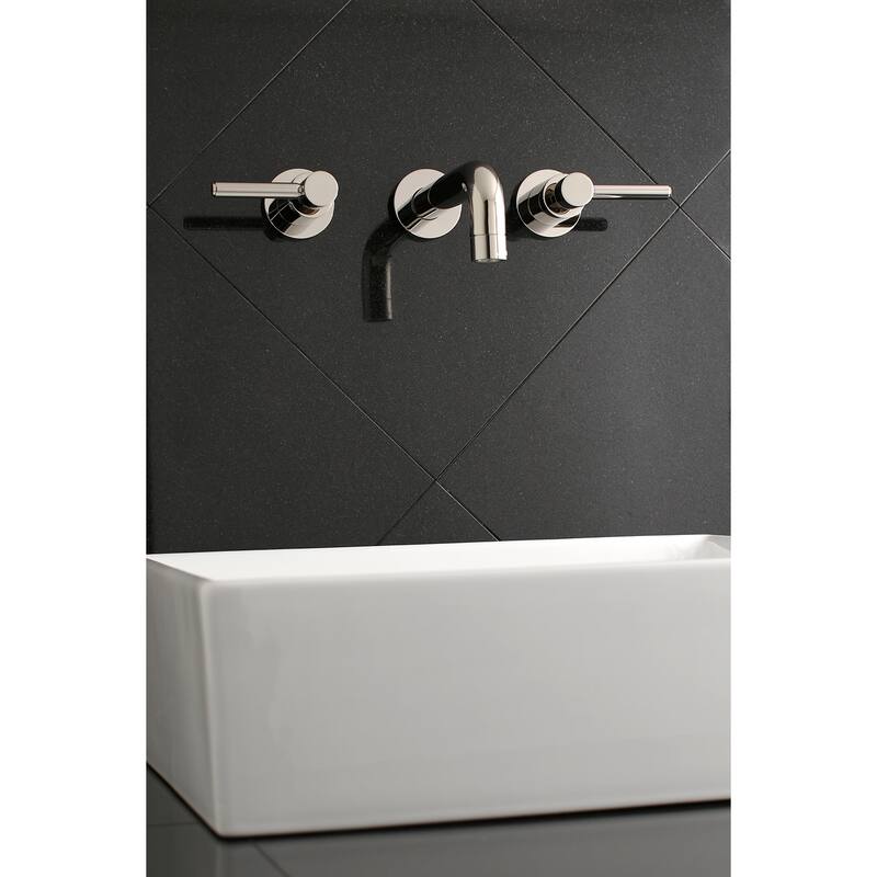 Concord 2-Handle Wall Mount Bathroom Faucet