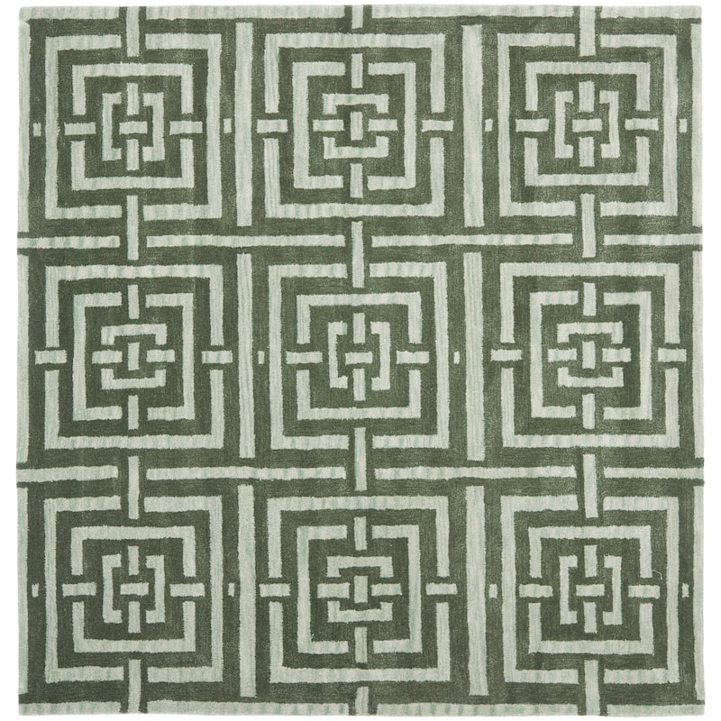 SAFAVIEH Handmade Wyndham Idalina Modern Wool Rug
