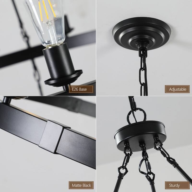 Cicyy Modern Large Black 26 Lights Metal Wagon Wheel Chandelier