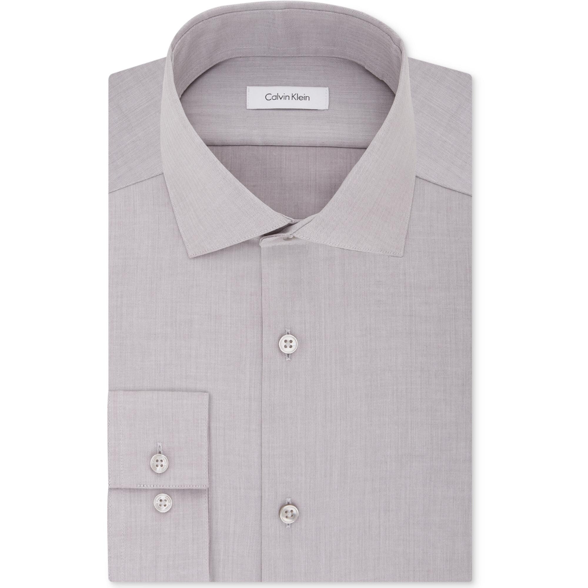 calvin klein white dress shirt
