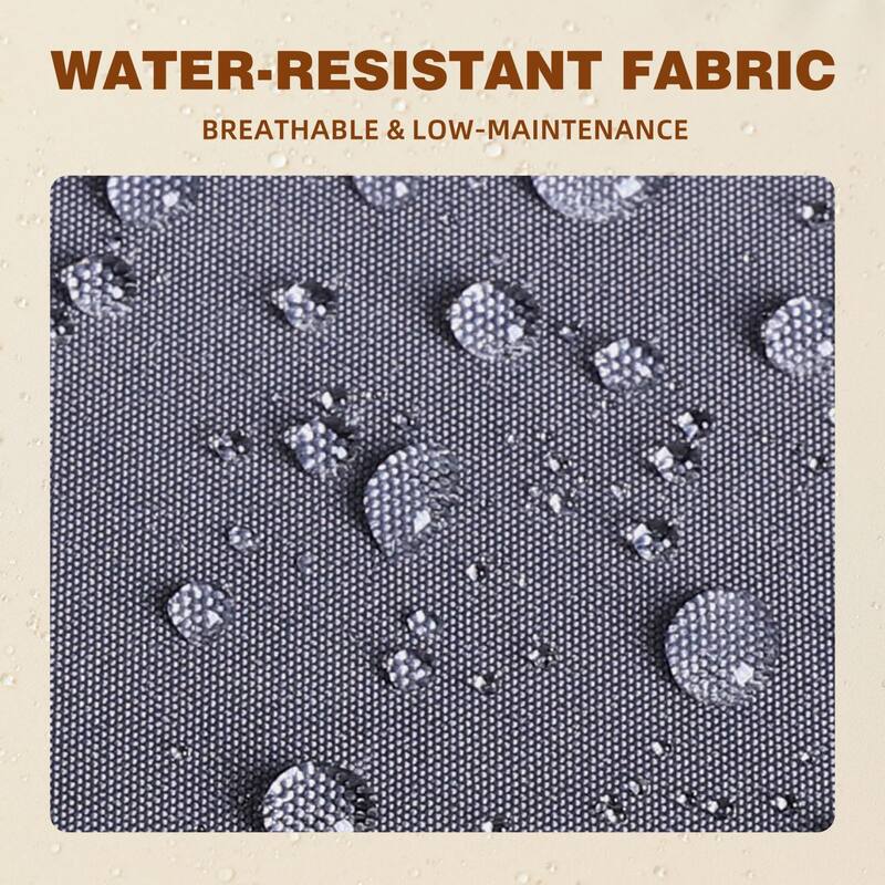 VEIKOUS 3-Piece Outdoor Wicker Patio Porch Rocking Chair and Rattan Coffee Table Set with Cushions and Pillows