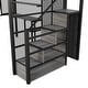 preview thumbnail 19 of 22, Contemporary Full Size Metal Loft Bed with Wardrobe, Desk, Storage Shelves, Space-saving Design & Safety Guaranteed