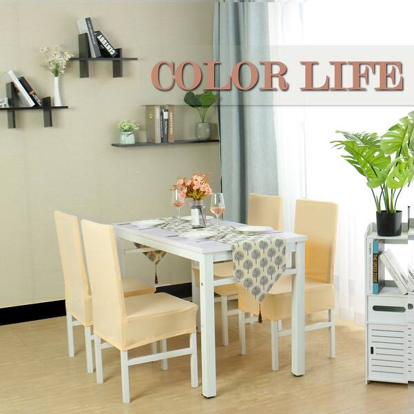 Shop Spandex Fabric Stretch Removable Washable Chair Covers