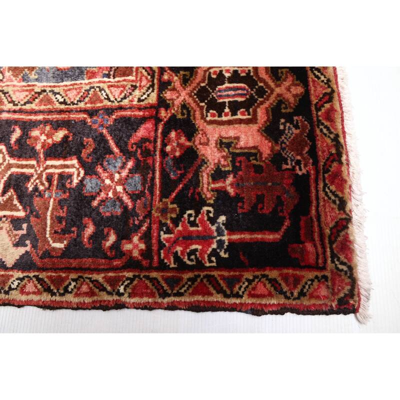 ECARPETGALLERY Hand-knotted Sarabi Light Red Wool Rug - 6'11 x 9'1