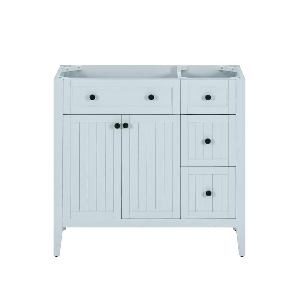 Layla Bathroom Vanity Only in Ice Blue
