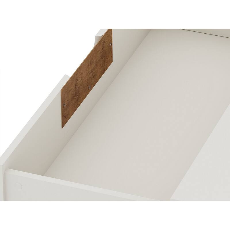 Manhattan Comfort Rockefeller 3-Drawer Dresser (Set of 2)
