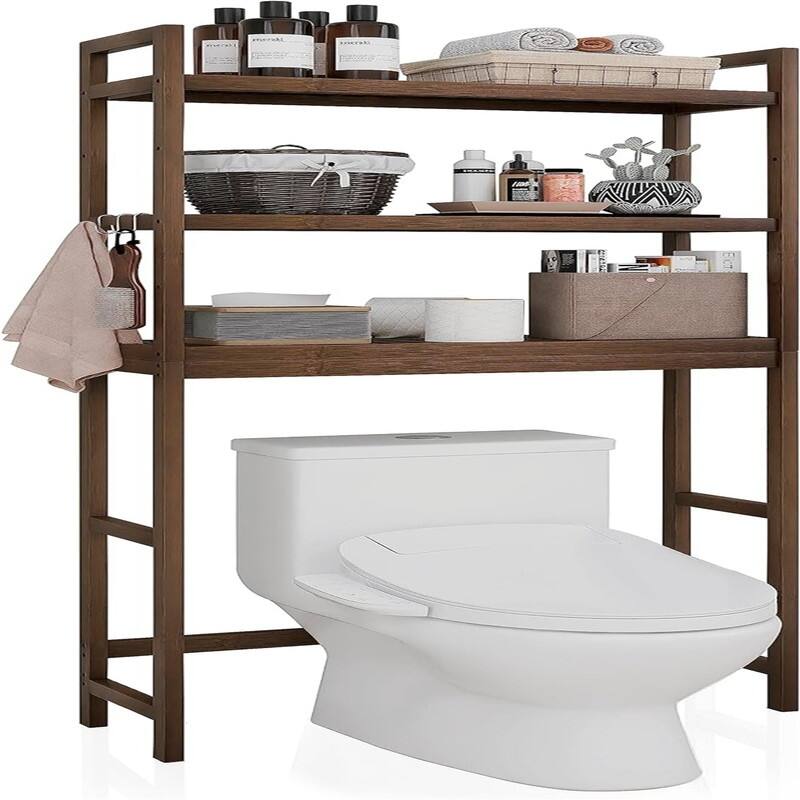 Over The Toilet Storage - 10.2D x 24.8W x 67H