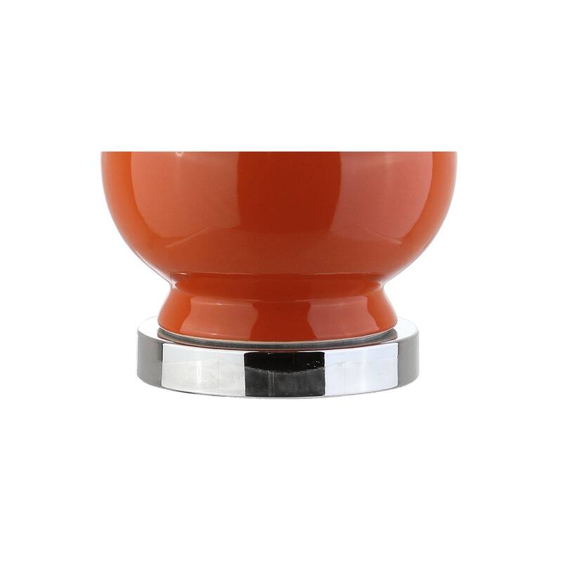 Arthur 27.5" Ceramic LED Table Lamp, Coral by JONATHAN Y